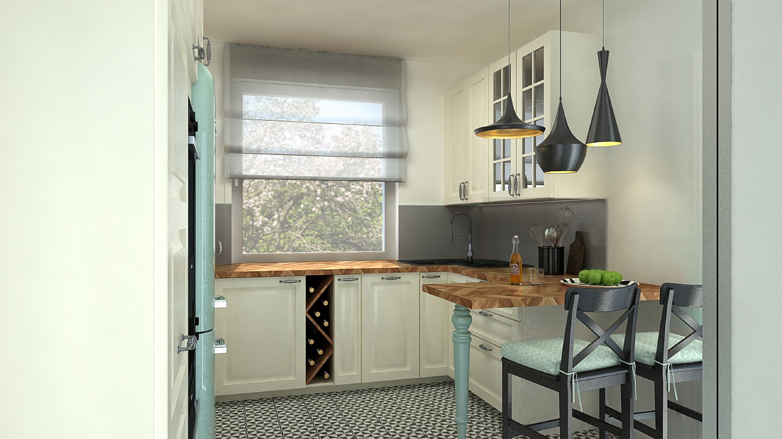 Kuchnia w zieleni — Kuchnia